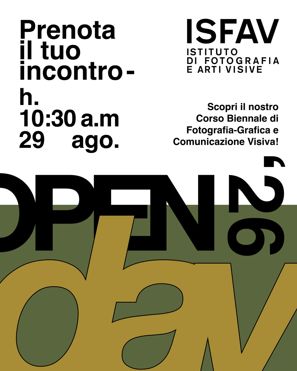 Openday 29 agosto