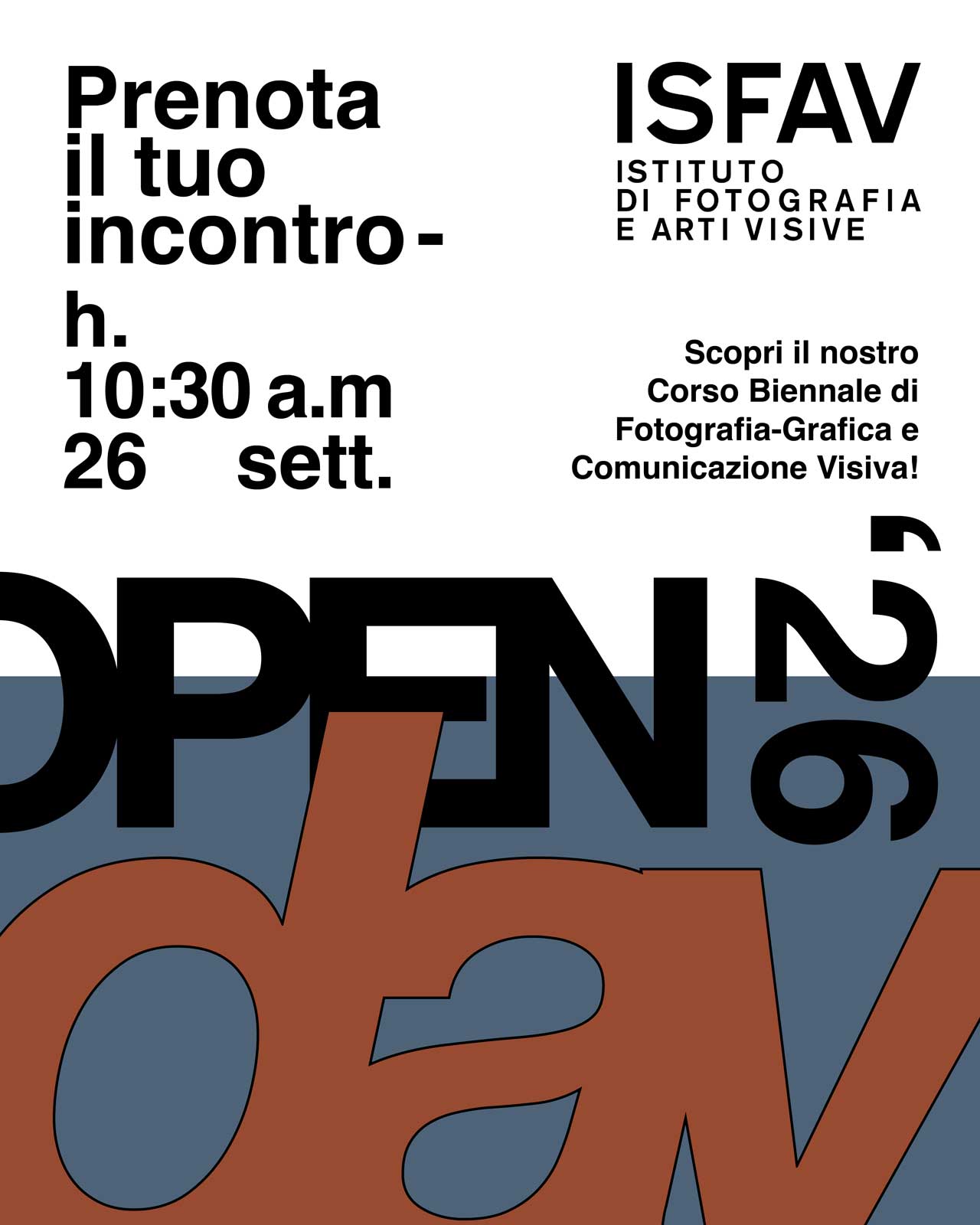 Openday 26 settembre